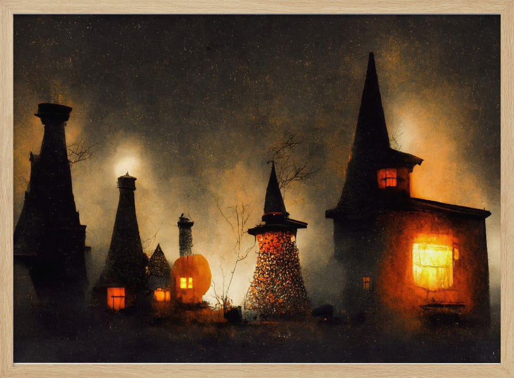 Haunted Glowscape | Poster