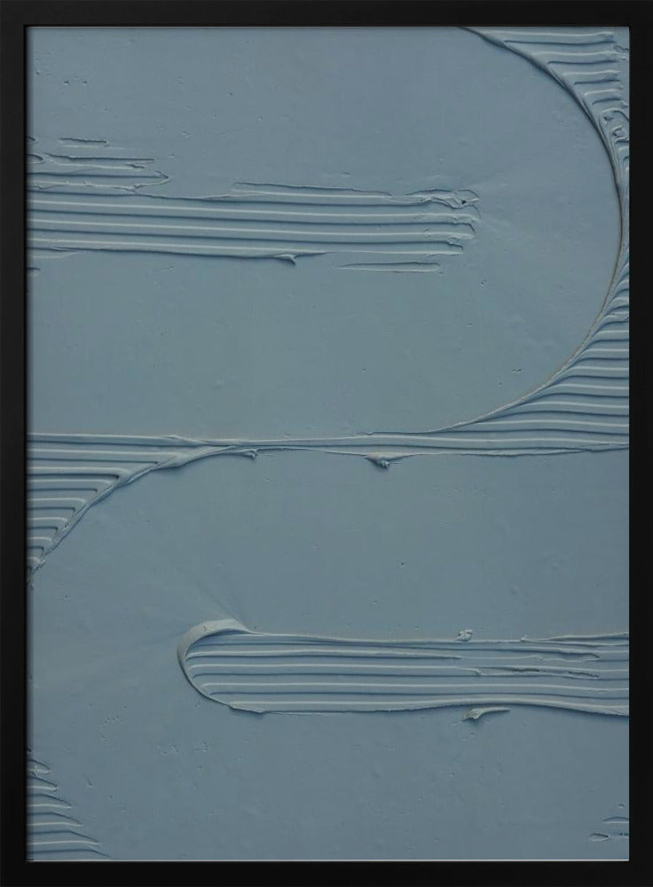 Mud Texture 12 Blue | Poster