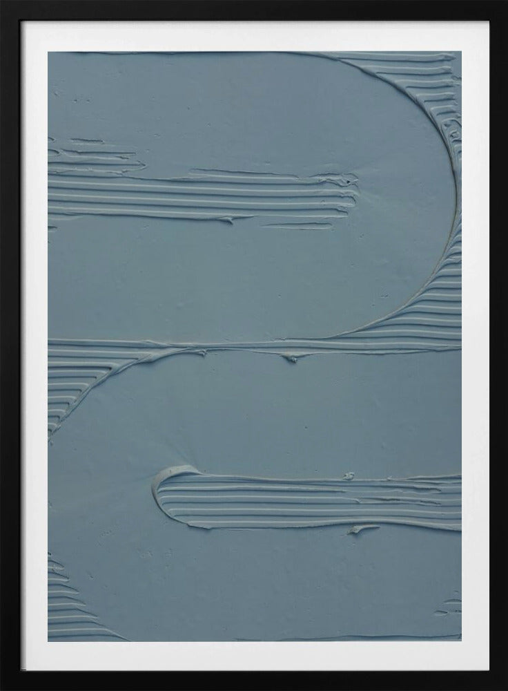 Mud Texture 12 Blue | Poster