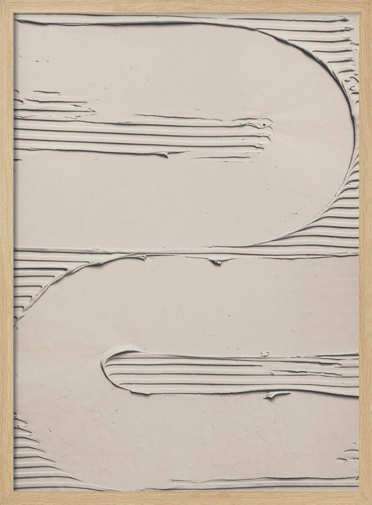 Mud Texture 11 Beige | Poster