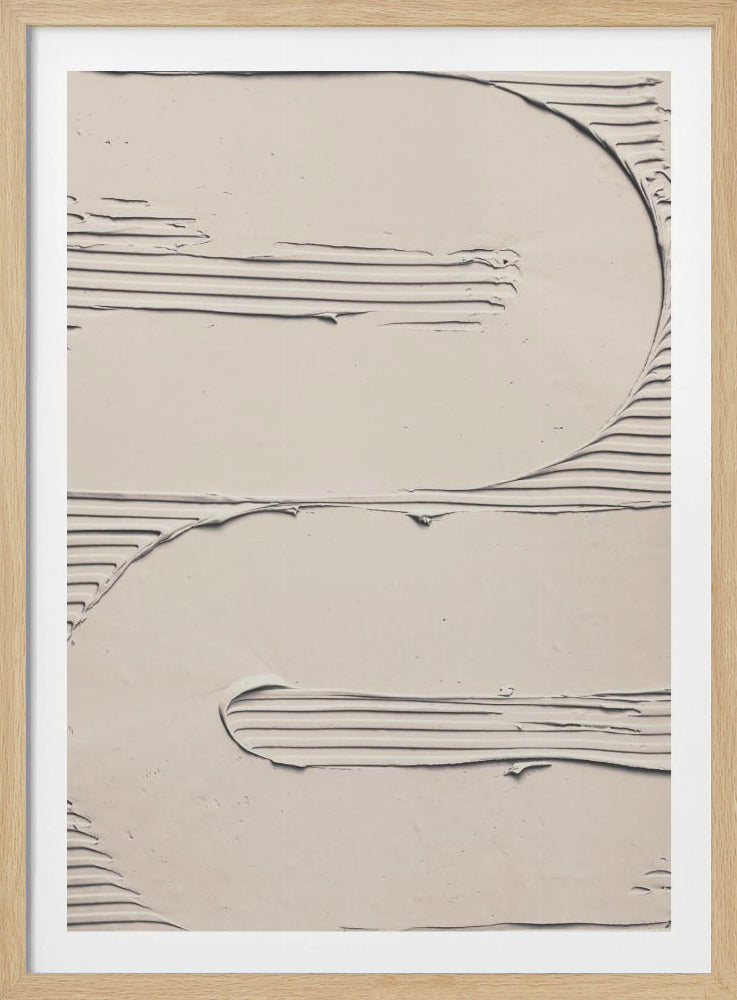 Mud Texture 11 Beige | Poster