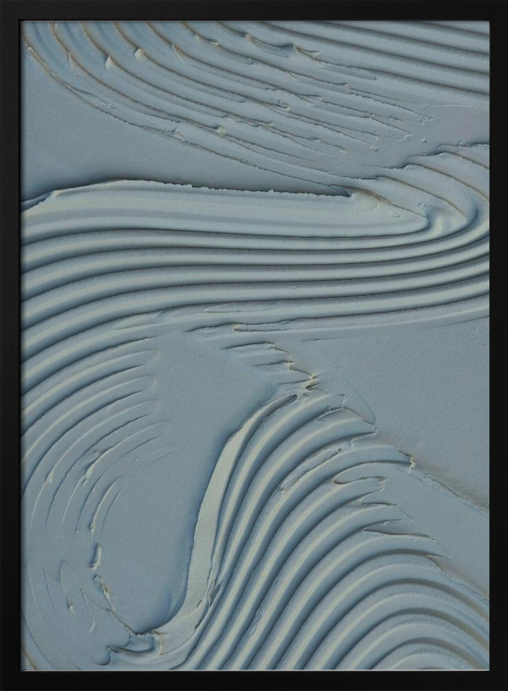 Mud Texture 15 Blue | Poster
