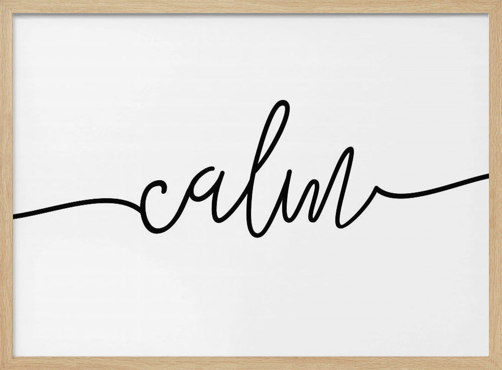 Calm | Poster