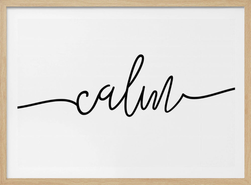 Calm | Poster