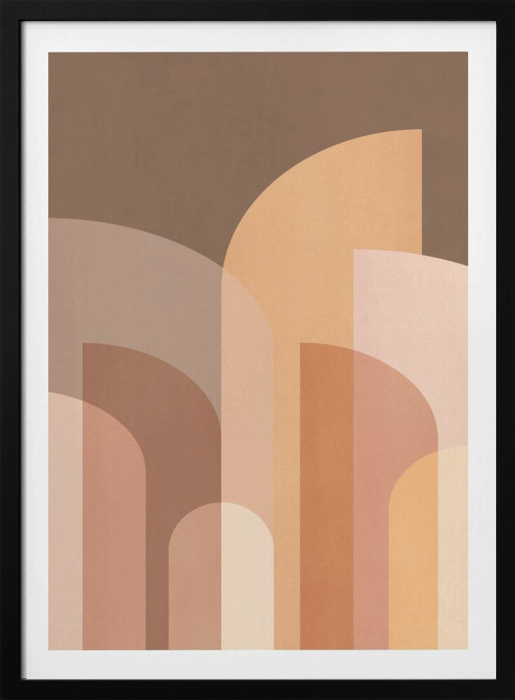 Retro Geometric II | Poster