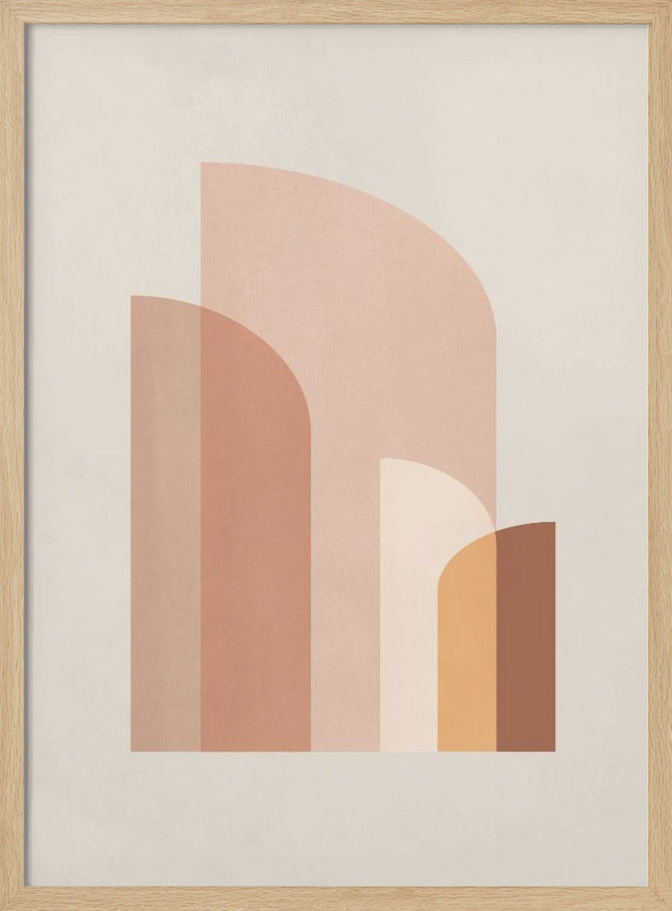 Retro Geometric IV | Poster