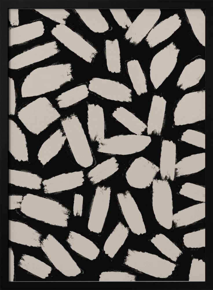 Brushstroke Chaos | Poster