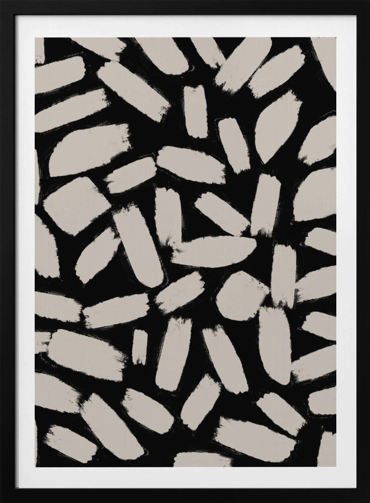 Brushstroke Chaos | Poster