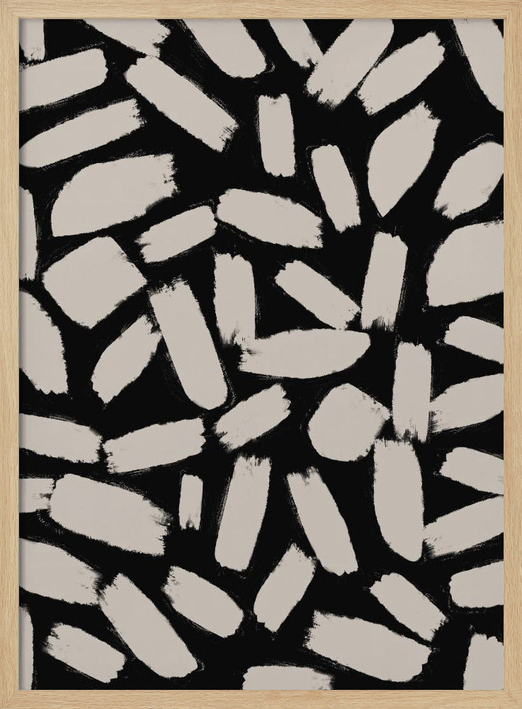 Brushstroke Chaos | Poster