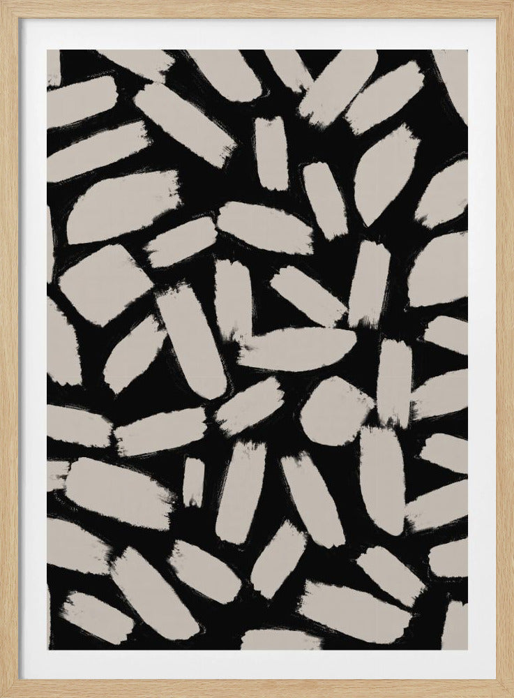 Brushstroke Chaos | Poster