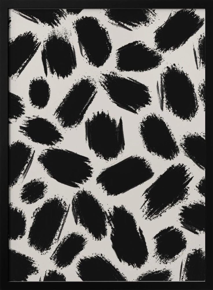 Brushstroke Chaos | Poster