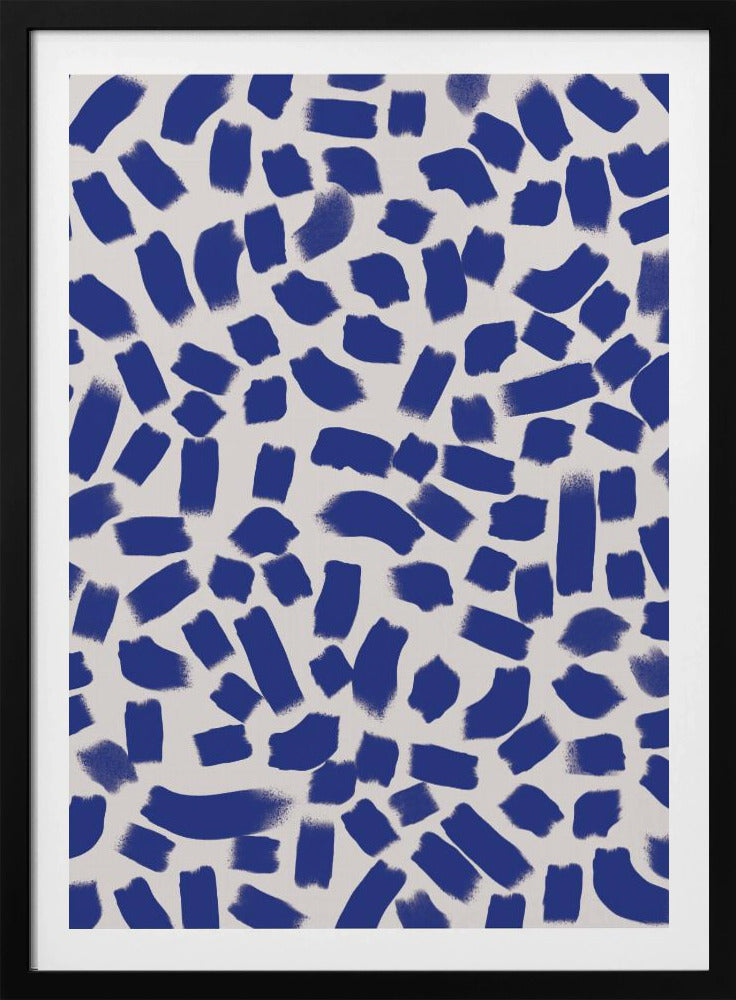 Indigo Strokes | Poster