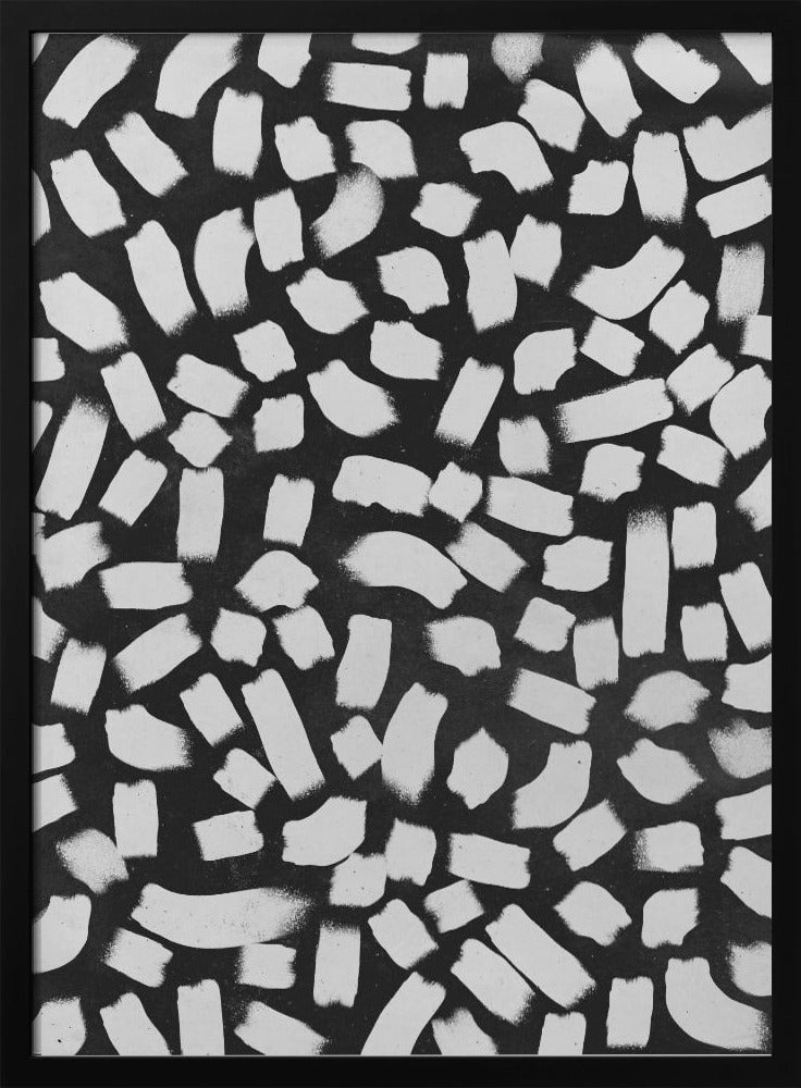Monochrome Strokes | Poster