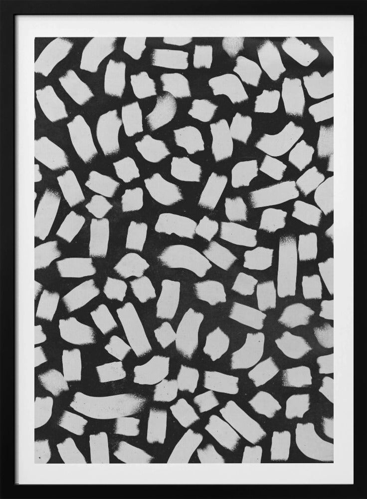Monochrome Strokes | Poster