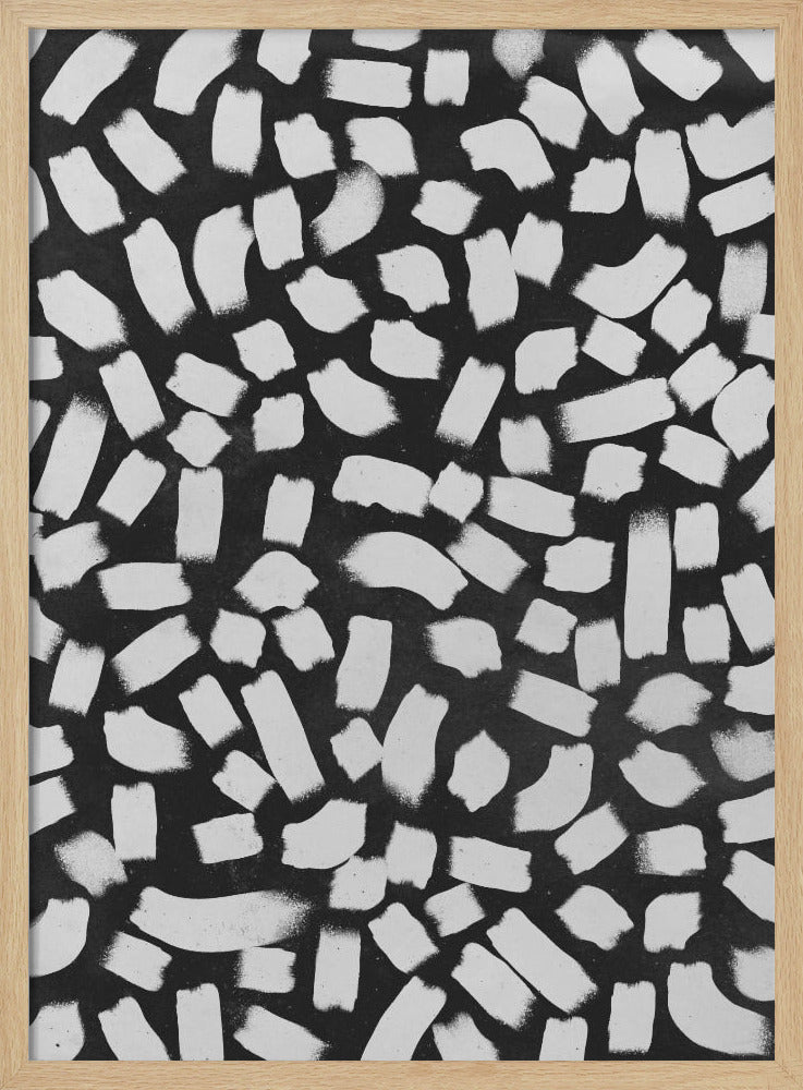 Monochrome Strokes | Poster
