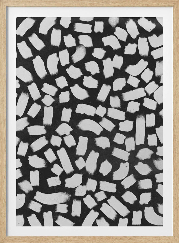 Monochrome Strokes | Poster