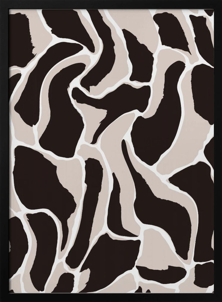 Monochrome Waves | Poster