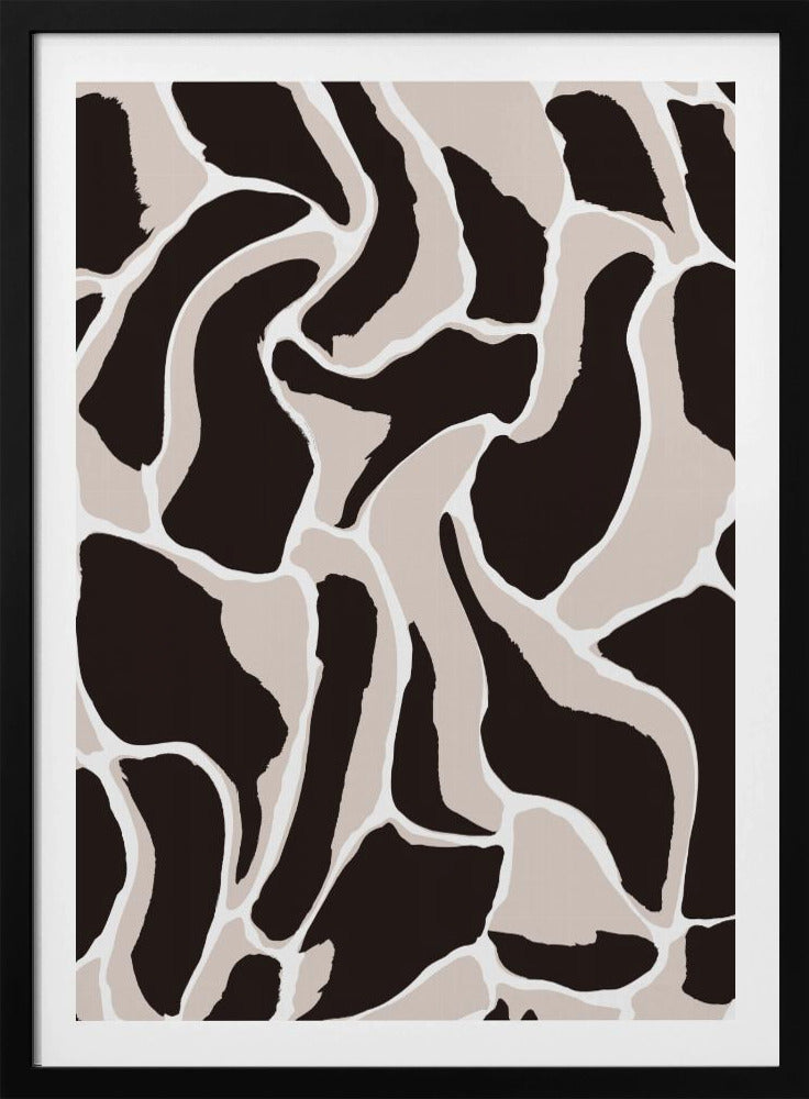 Monochrome Waves | Poster