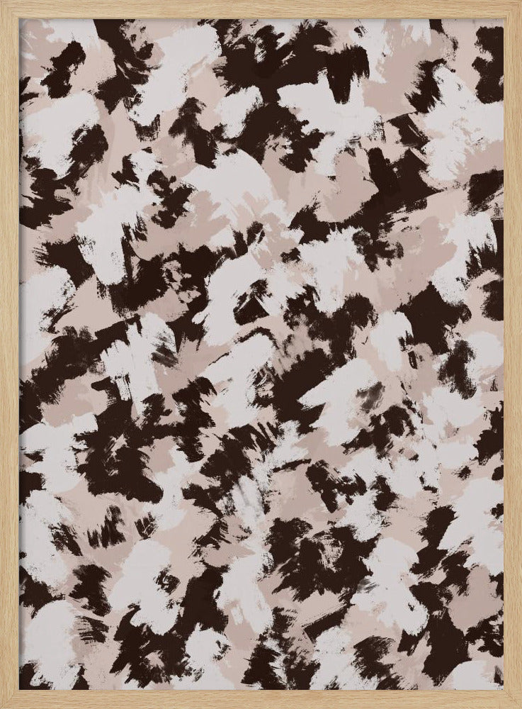 Brushstroke Chaos | Poster