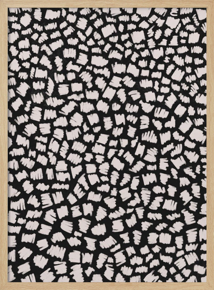 Monochrome Whirls | Poster