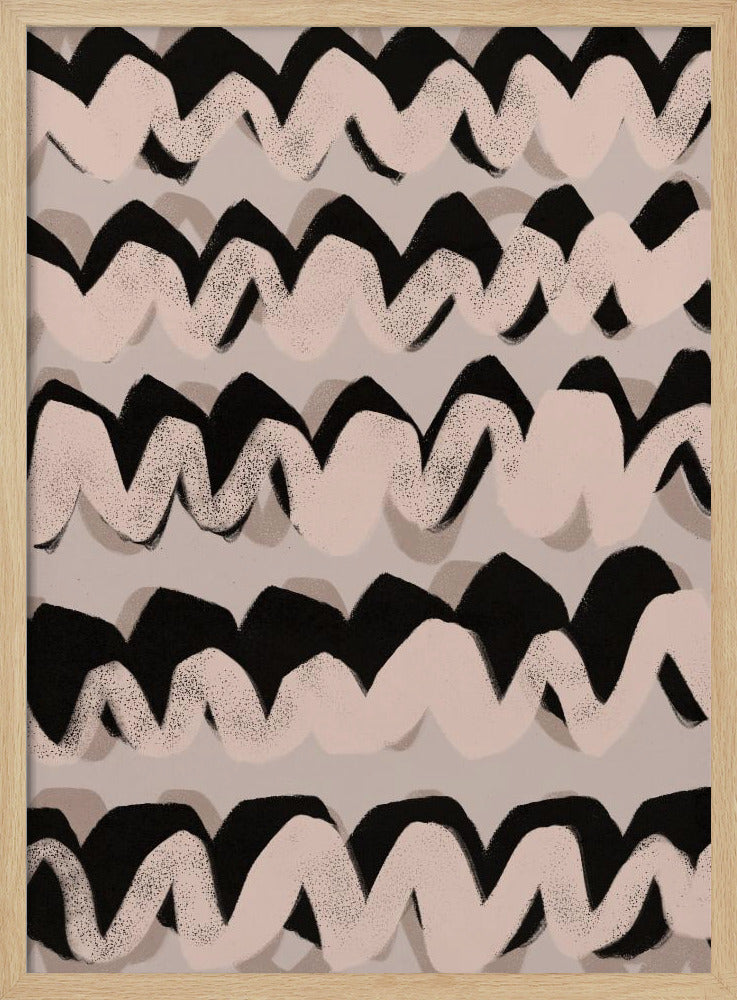 Zigzag Tapestry | Poster