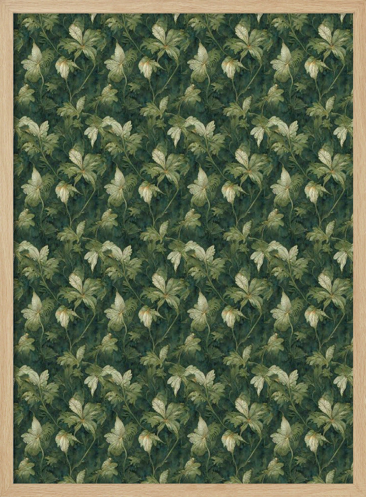 Verdant Blossom Tapestry | Poster