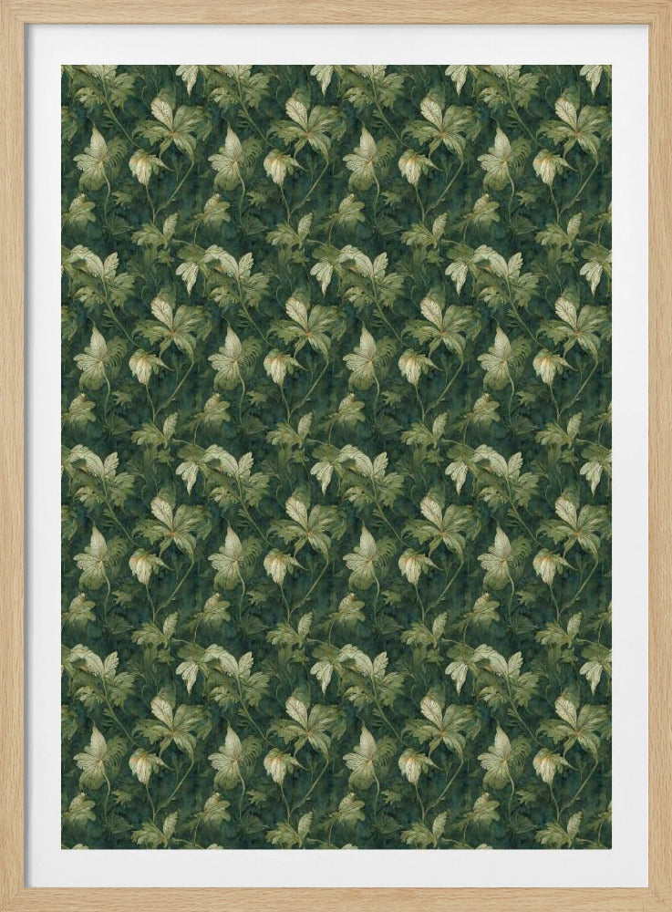 Verdant Blossom Tapestry | Poster