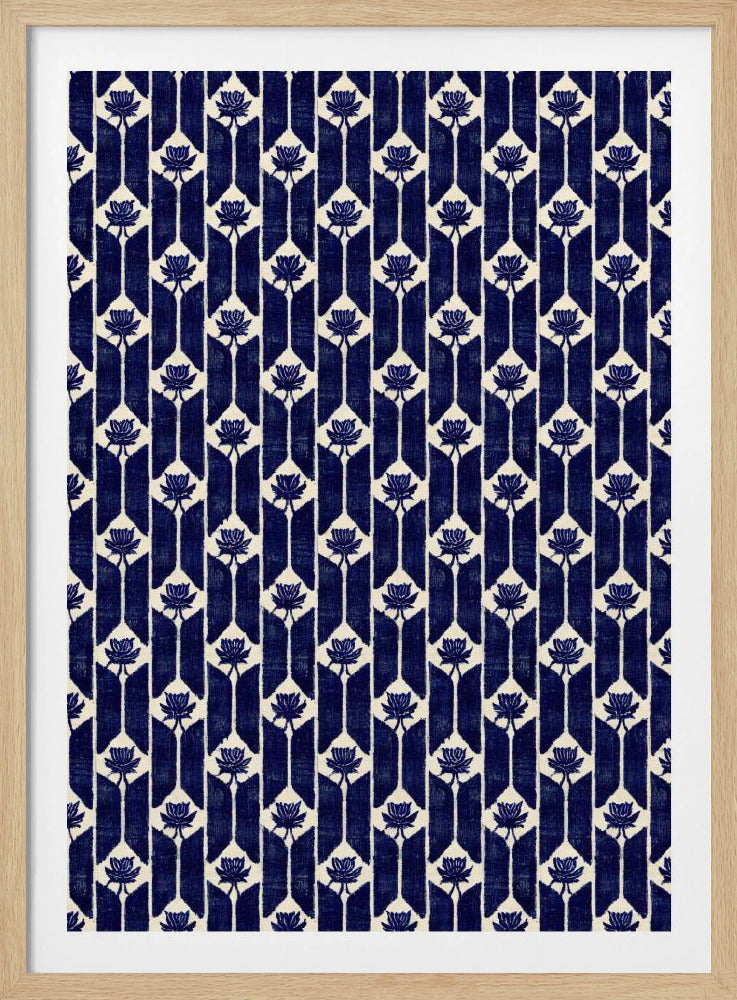 Lotus Harmony Pattern | Poster