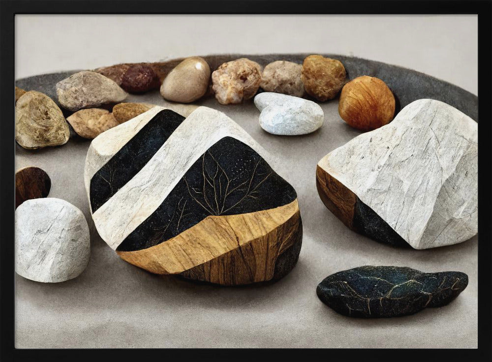 Layered Stonescape | Poster