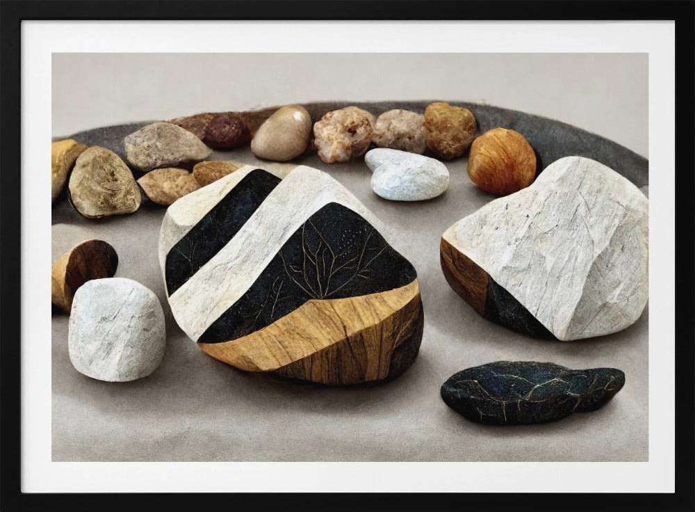 Layered Stonescape | Poster