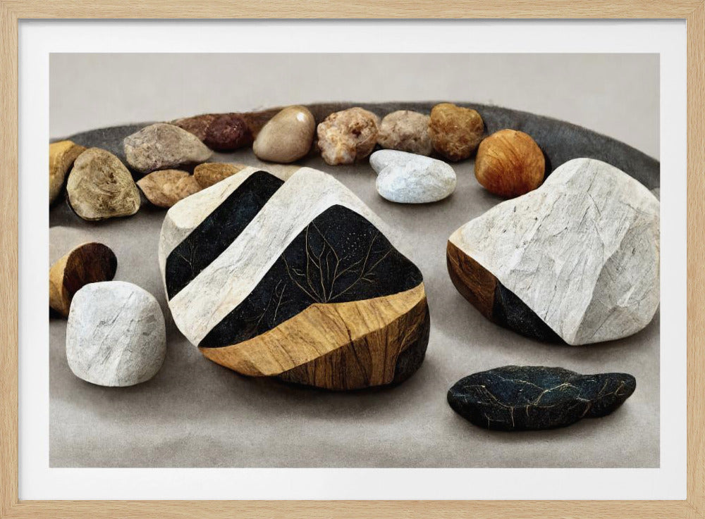 Layered Stonescape | Poster