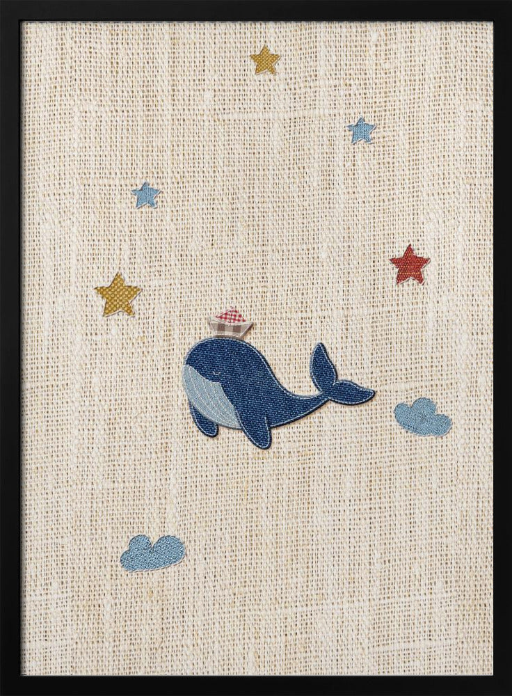 Cute Whale | Poster