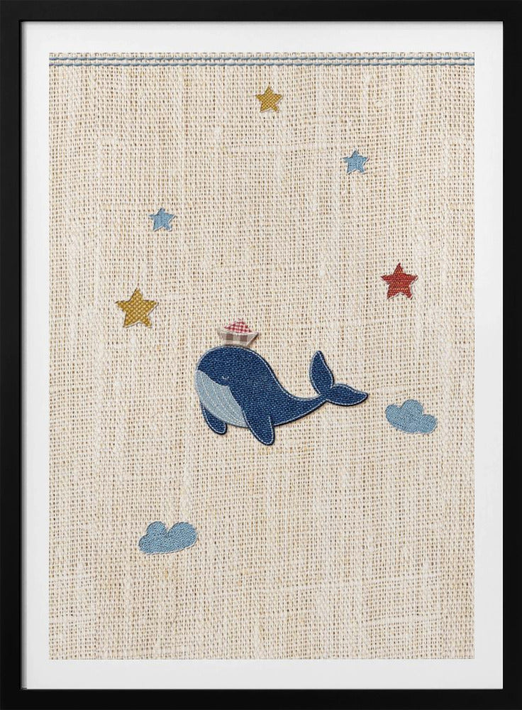 Cute Whale | Poster