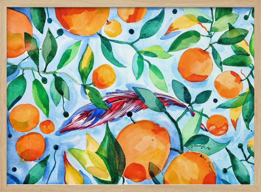 Orange Blue | Poster