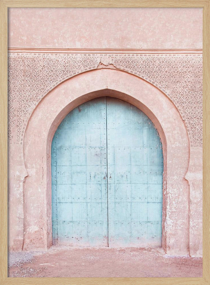 Turquoise Door | Poster