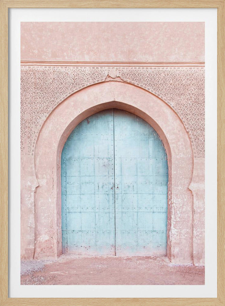 Turquoise Door | Poster