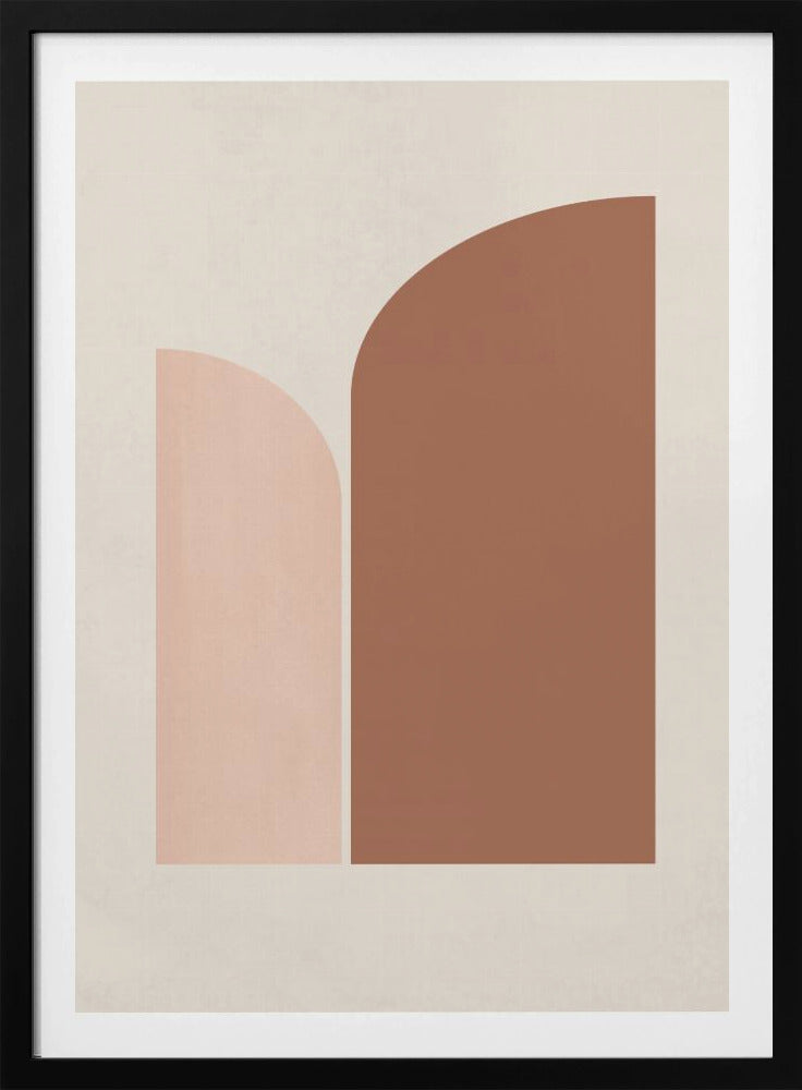 Retro Geometric | Poster