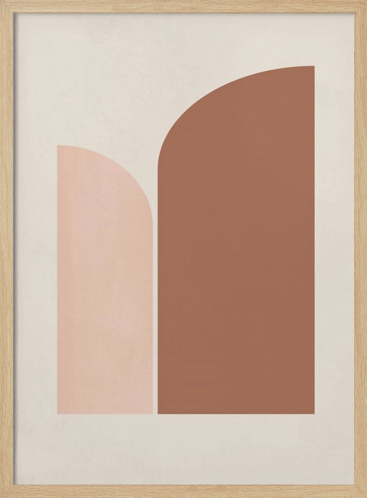 Retro Geometric | Poster