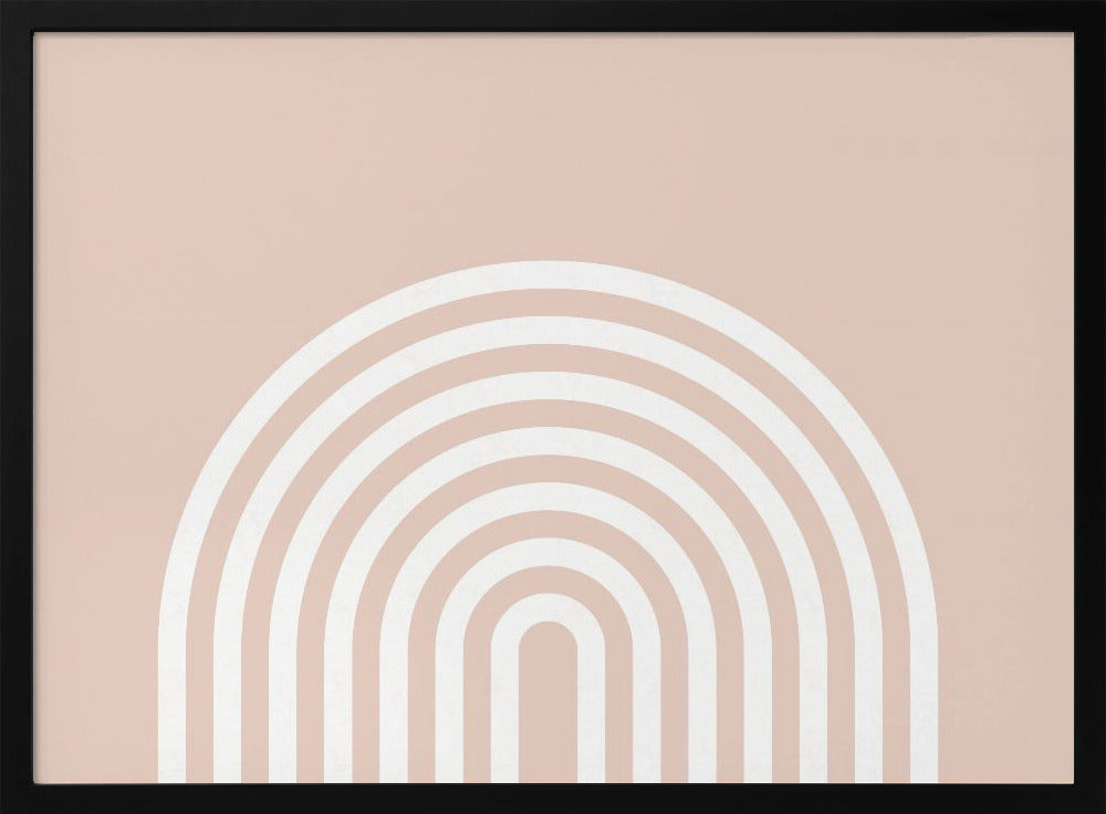 Peach Rainbow | Poster