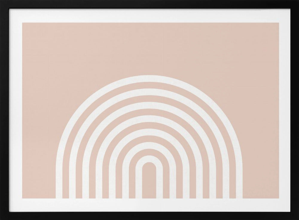 Peach Rainbow | Poster