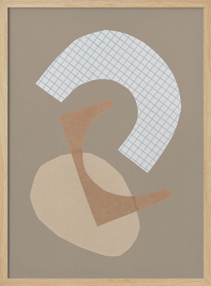 Three shapes #1 | Poster