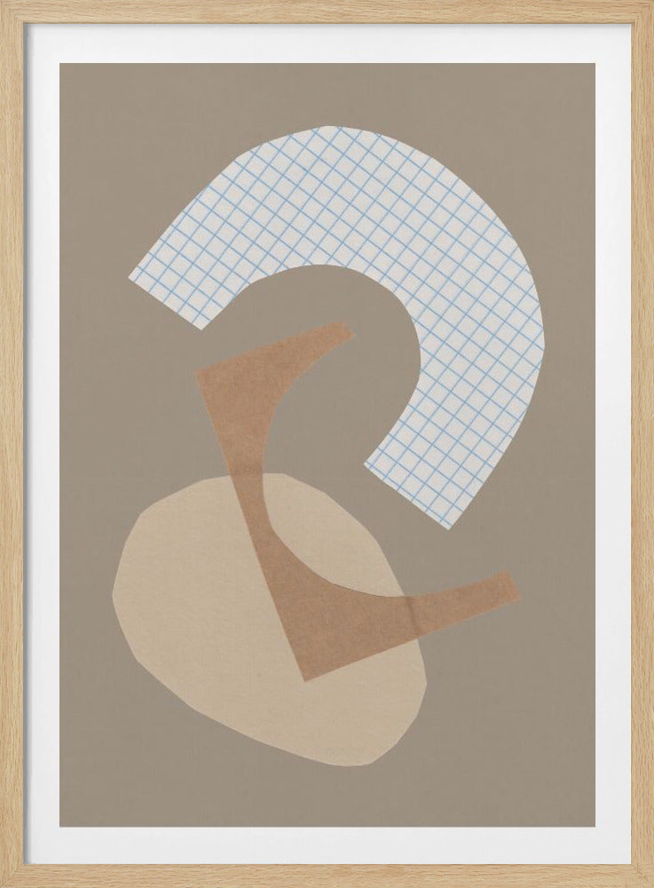 Three shapes #1 | Poster