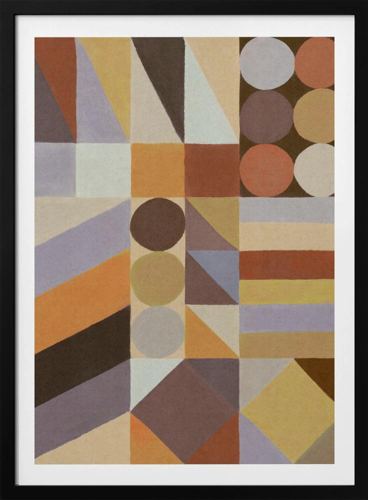 Geometric Shapes &amp; Colors #1 | Poster