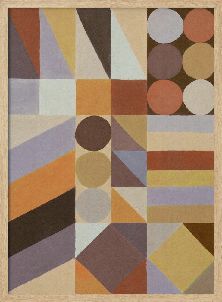 Geometric Shapes &amp; Colors #1 | Poster