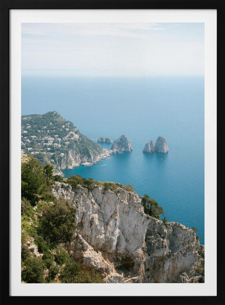 Coast of Capri Italy | Poster