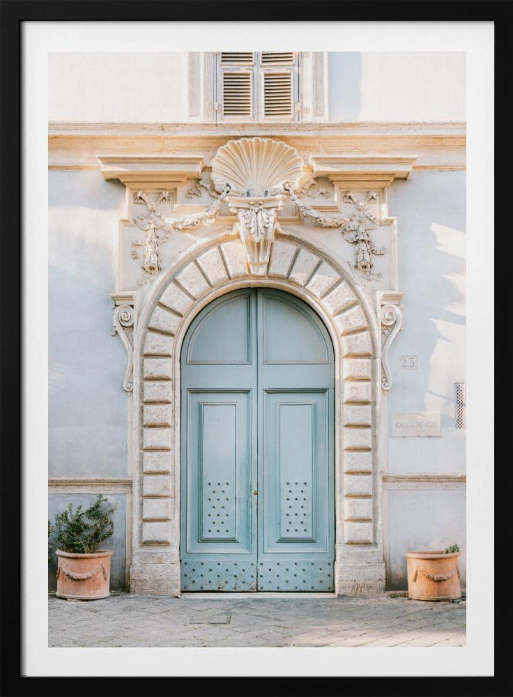 Blue tones of Rome - Italy travel photography | Poster