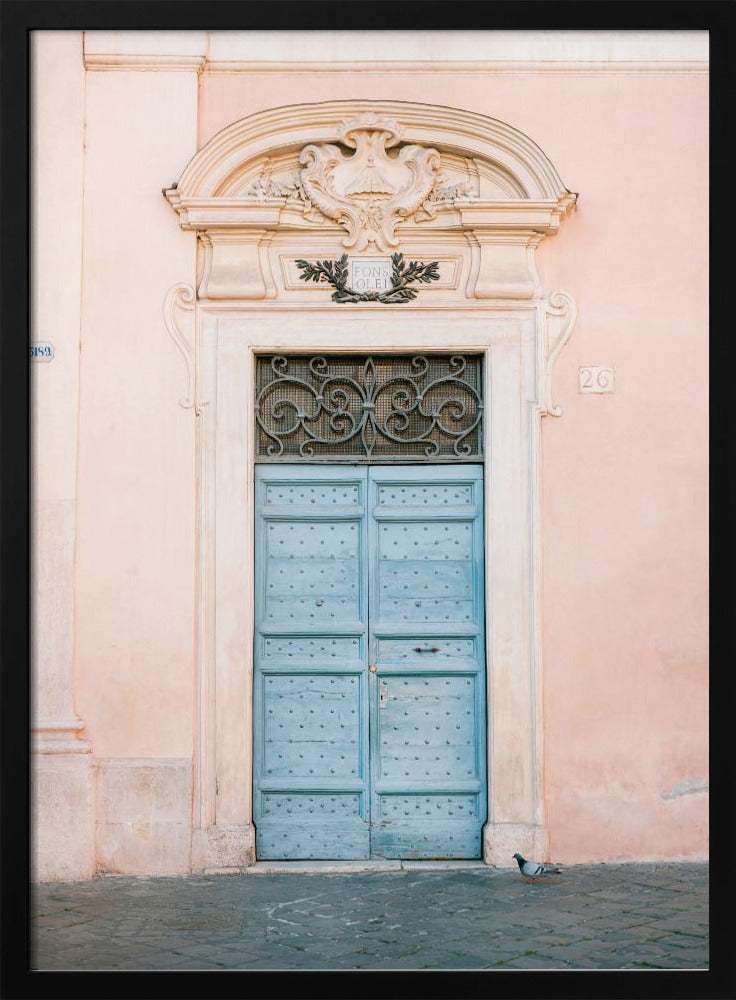 Pastel Trastevere - Rome Italy travel photography | Poster