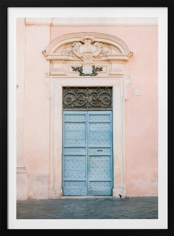 Pastel Trastevere - Rome Italy travel photography | Poster