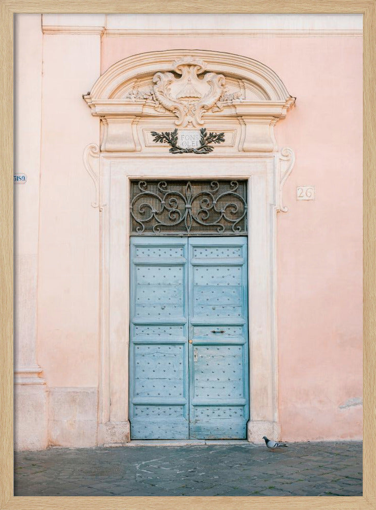 Pastel Trastevere - Rome Italy travel photography | Poster
