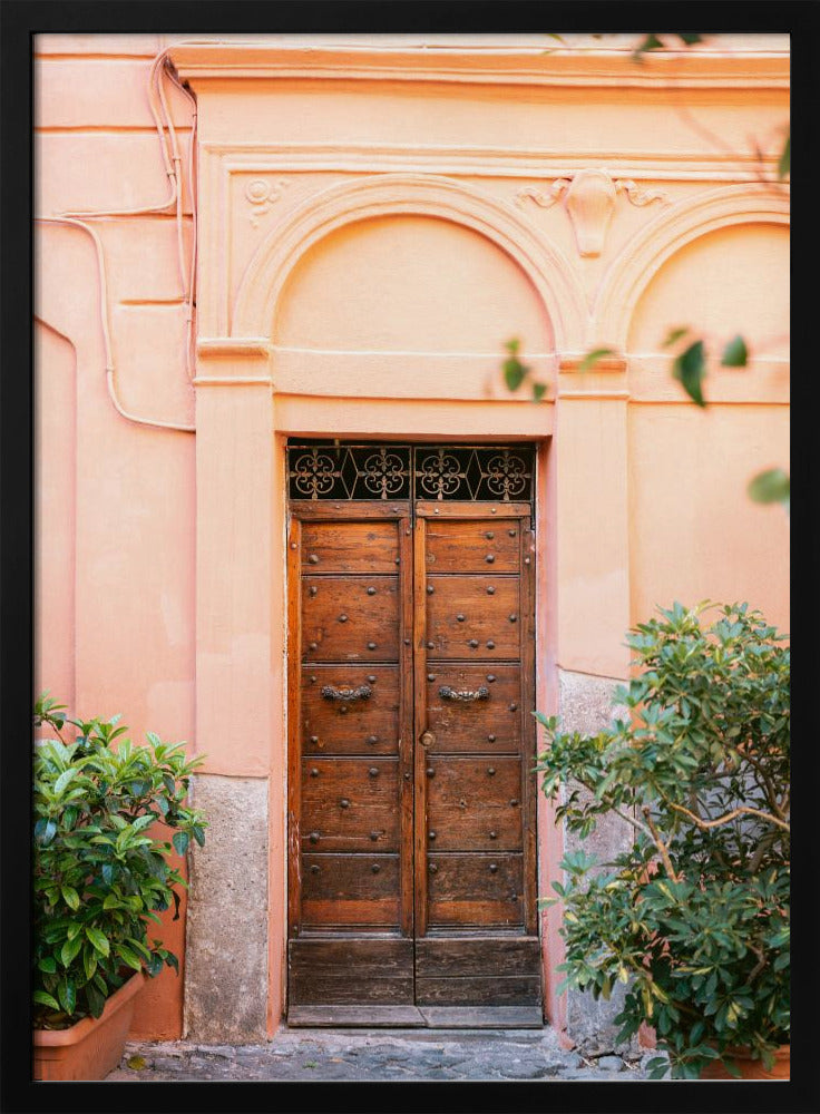The Trastevere door || | Poster